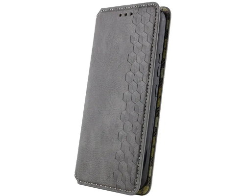Чохол-книжка Leather Cubic Xiaomi Redmi 15C EU gray PLS-00-00163041