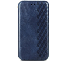 Чохол-книжка Leather Cubic Xiaomi Redmi 10A blue PLS-00-00163003