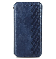 Чохол-книжка Leather Cubic Xiaomi Redmi 10A blue PLS-00-00163003