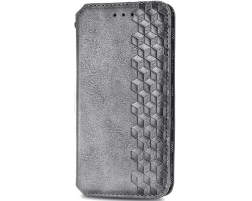 Чохол-книжка Leather Cubic Xiaomi Redmi Note 9 gray PLS-00-00163122
