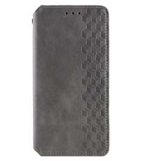 Чохол-книжка Leather Cubic Xiaomi Redmi 15C EU gray PLS-00-00163041