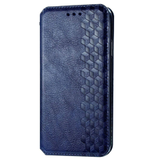 Чохол-книжка Leather Cubic Xiaomi Redmi Note 9 Pro blue PLS-00-00163129