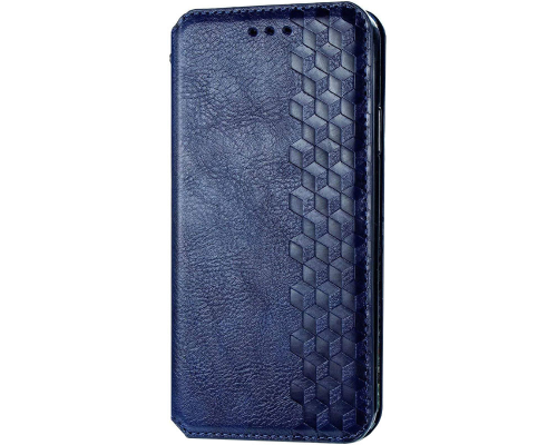 Чохол-книжка Leather Cubic Xiaomi Redmi Note 9 Pro blue PLS-00-00163129