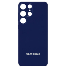 Чохол Silicone Cover Full Camera Samsung S918 Galaxy S23 Ultra midnight blue PLS-00-00105596