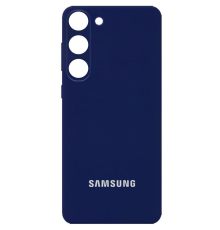 Чохол Silicone Cover Full Camera Samsung S916 Galaxy S23 Plus midnight blue PLS-00-00105584