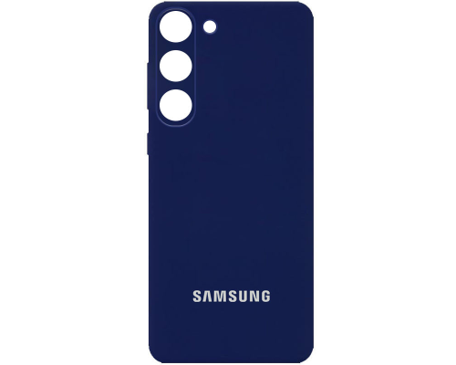 Чохол Silicone Cover Full Camera Samsung S916 Galaxy S23 Plus midnight blue PLS-00-00105584