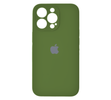 Чохол Silicone Case Full Camera Protective iPhone 12 Pro army green PLS-00-00103307