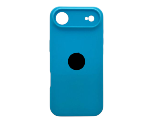 Чохол Silicone Case Full Camera Protective для iPhone 17 Air light blue PLS-00-00155243