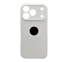 Чохол Silicone Case Full Camera Protective для iPhone 17 Pro Max white PLS-00-00159827