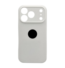 Чохол Silicone Case Full Camera Protective для iPhone 17 Pro Max white PLS-00-00159827