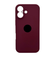 Чохол Silicone Case Full Camera Protective для iPhone 17 maroon PLS-00-00155225