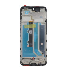 Дисплей Infinix Hot 50 Pro 4G з сенсором та рамкою black (Service) PLS-00-00173280