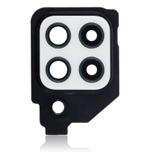 Скло камери Samsung A225 Galaxy A22 4G 2021 з рамкою white (Original) PLS-00-00094921