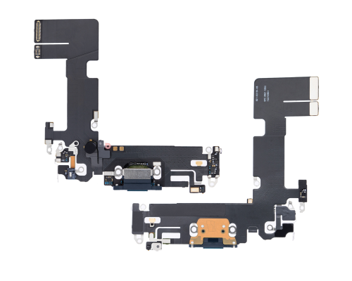 Шлейф iPhone 13 з роз'ємом зарядки black (Original Used) PLS-00-00086188