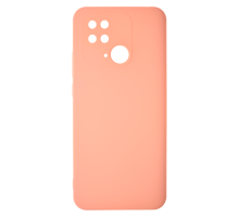 Чохол Silicone Cover Full Camera Xiaomi Redmi 10C peach PLS-00-00106963