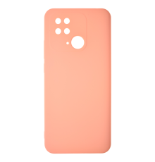 Чохол Silicone Cover Full Camera Xiaomi Redmi 10C peach PLS-00-00106963