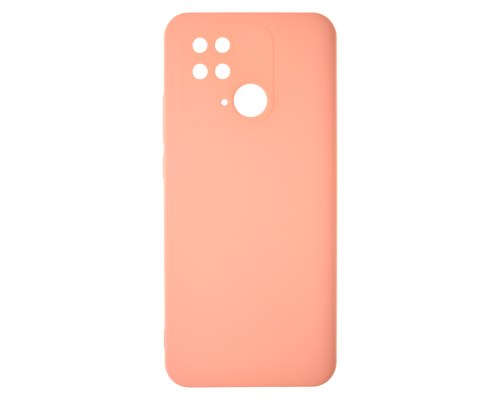 Чохол Silicone Cover Full Camera Xiaomi Redmi 10C peach PLS-00-00106963
