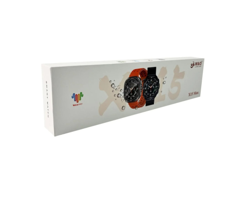 Смарт годинник W&O X15 Max white PLS-00-00161355