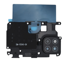 Скло камери Xiaomi Redmi 9C NFC з рамкою black PLS-00-00137437