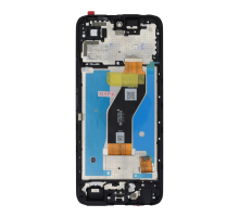 Дисплей Infinix Smart 10 з сенсором та рамкою black (Service) (Ver. FPC) PLS-00-00166556