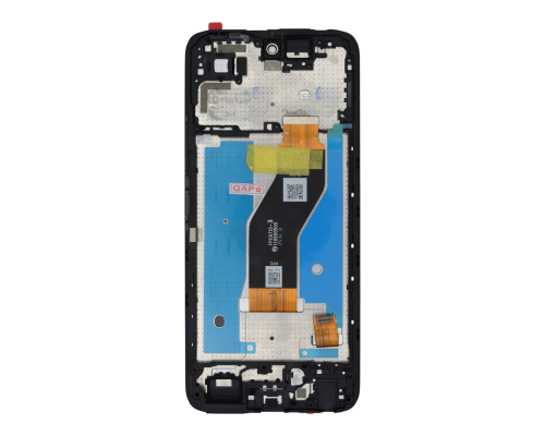 Дисплей Infinix Smart 10 з сенсором та рамкою black (Service) (Ver. FPC) PLS-00-00166556