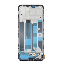 Дисплей Realme 8 Pro з сенсором та рамкою black (OLED) PLS-00-00138131