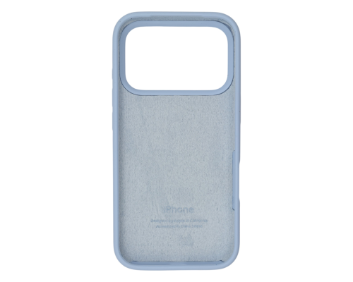 Чохол Silicone Case Full Protective iPhone 17 Pro Max mist blue PLS-00-00146496