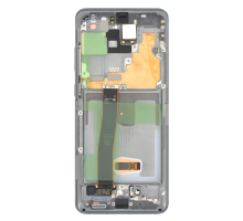 Дисплей Samsung G988 Galaxy S20 Ultra з сенсором та рамкою gray (Original) PLS-00-00047262