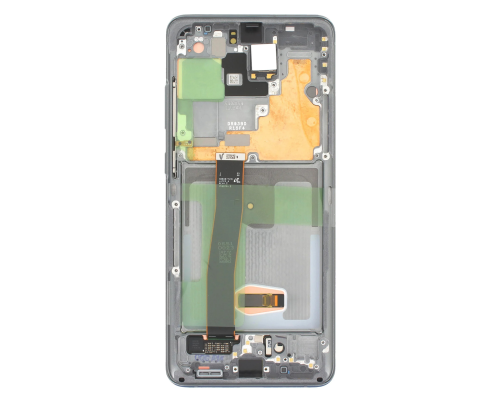 Дисплей Samsung G988 Galaxy S20 Ultra з сенсором та рамкою gray (Original) PLS-00-00047262