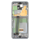 Дисплей Samsung G988 Galaxy S20 Ultra з сенсором та рамкою gray (Original) PLS-00-00047262