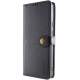 Чохол-книжка Leather GETMAN with card holder Xiaomi Redmi Note 14 4G (European) black PLS-00-00148402