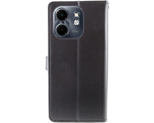 Чохол-книжка Leather GETMAN with card holder Infinix Hot 50i black PLS-00-00148150
