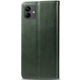 Чохол-книжка Leather GETMAN with card holder Samsung A065 Galaxy A06 green PLS-00-00148230