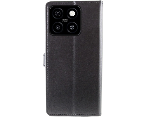 Чохол-книжка Leather GETMAN with card holder ZTE Blade A55 4G black PLS-00-00148428