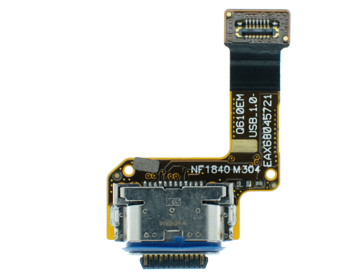 Роз'єм зарядки LG Q7 зі шлейфом (Type-C) PLS-00-00086422