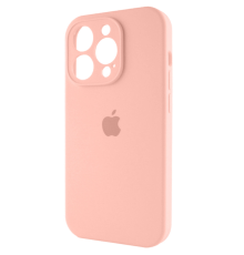 Чохол Silicone Case Full Camera Protective iPhone 13 Pro Max grapefruit PLS-00-00116537