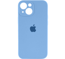 Чохол Silicone Case Full Camera Protective iPhone 14 cornflower PLS-00-00116502