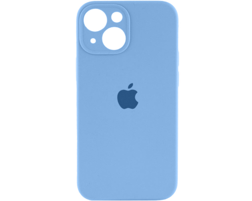 Чохол Silicone Case Full Camera Protective iPhone 14 cornflower PLS-00-00116502