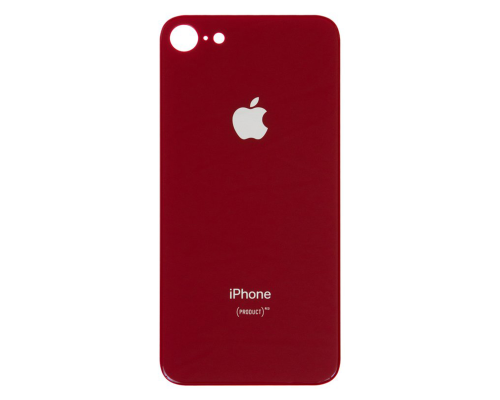 Задня кришка iPhone 8 red (Більший отвір) PLS-00-00079261