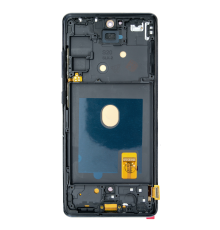 Дисплей Samsung G780 Galaxy S20 FE з сенсором та рамкою black (OLED) (Big size) PLS-00-00101125