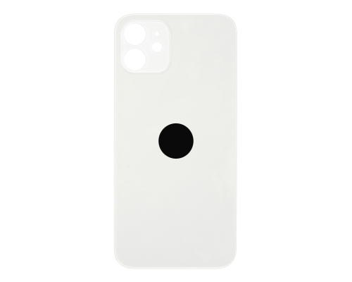 Задня кришка iPhone 12 white (Більший отвір) PLS-00-00049754