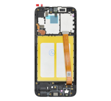 Дисплей Samsung A202 Galaxy A20e (2019) з сенсором та рамкою black (Brand Pack) PLS-00-00128922