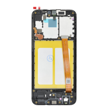 Дисплей Samsung A202 Galaxy A20e (2019) з сенсором та рамкою black (Brand Pack) PLS-00-00128922