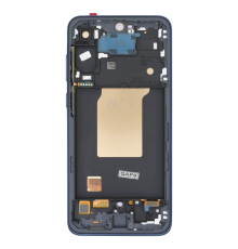 Дисплей Samsung A556 Galaxy A55 5G (2024) з сенсором та рамкою ice blue (OLED) (Big size) PLS-00-00148360