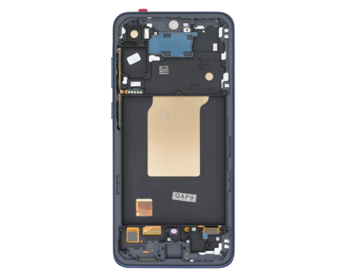 Дисплей Samsung A556 Galaxy A55 5G (2024) з сенсором та рамкою ice blue (OLED) (Big size) PLS-00-00148360