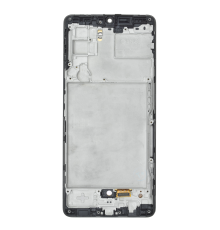 Дисплей Samsung A426 Galaxy A42 5G (2020) з сенсором та рамкою black (OLED) (Big size) PLS-00-00125680