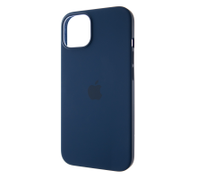 Чохол Silicone Case Full з MagSafe та Анімацією iPhone 14 storm blue PLS-00-00109147