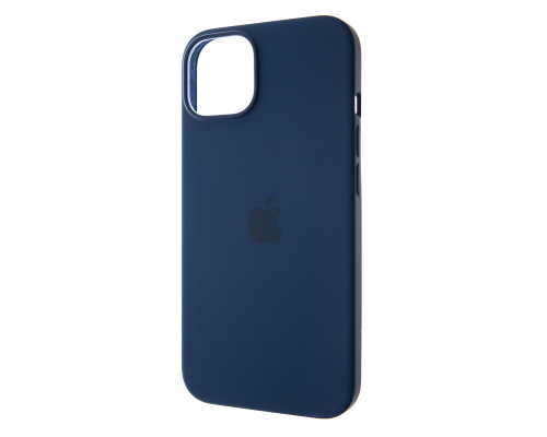 Чохол Silicone Case Full з MagSafe та Анімацією iPhone 14 storm blue PLS-00-00109147
