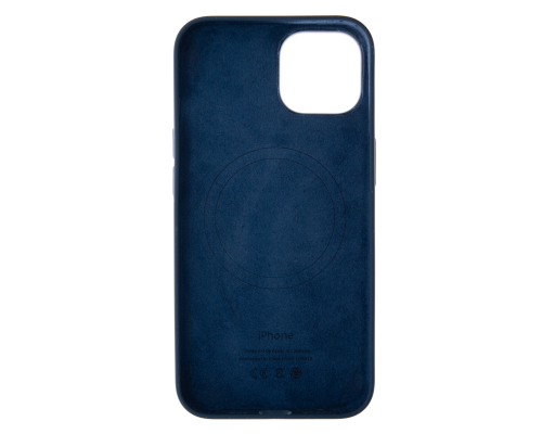 Чохол Silicone Case Full з MagSafe та Анімацією iPhone 14 storm blue PLS-00-00109147