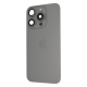 Задня кришка iPhone 15 Pro зі склом камери gray (Original) PLS-00-00133653